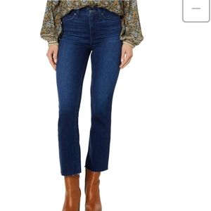 PAIGE Cindy crop raw hem nomadic Size 33